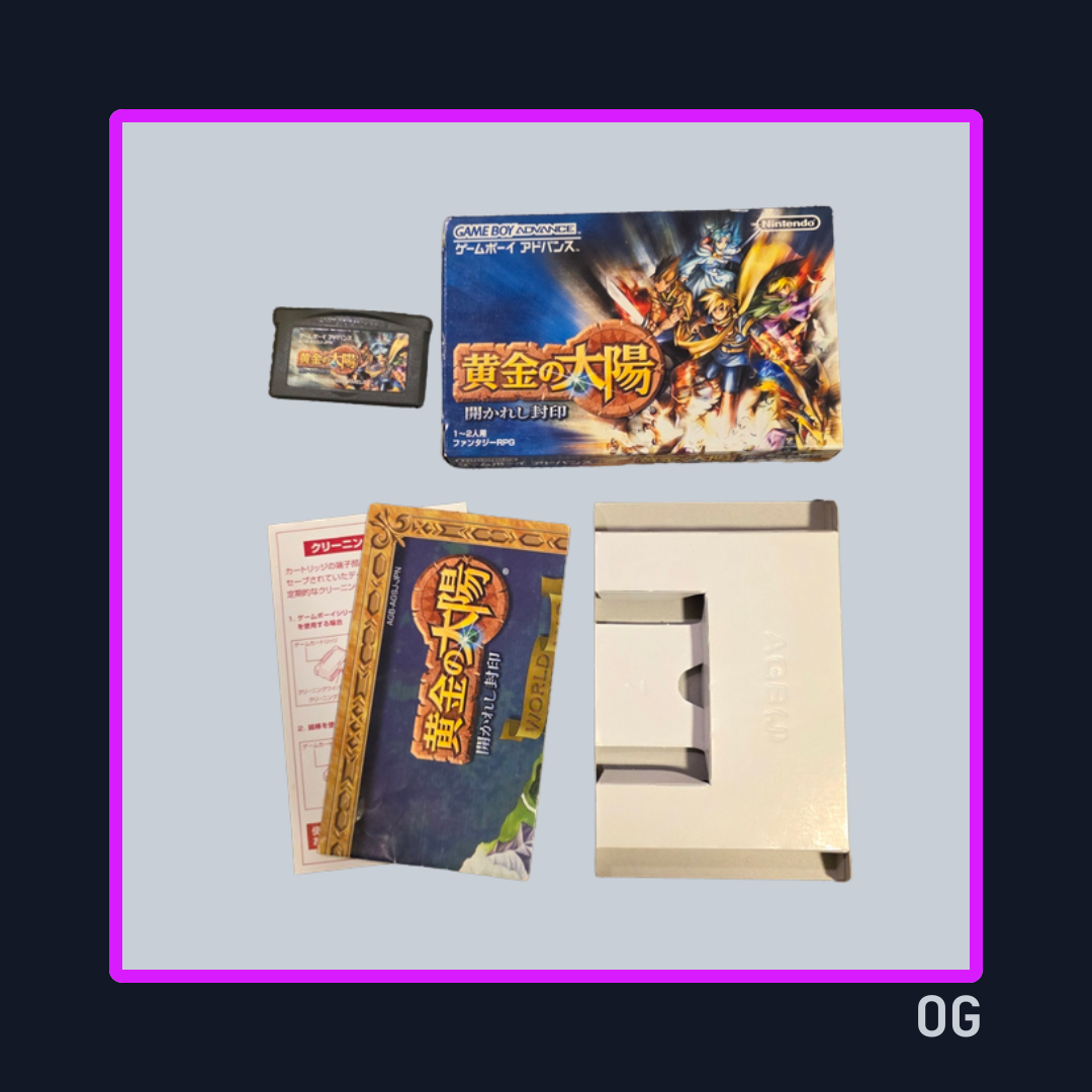 Golden Sun Ver JP - Game Boy Advance