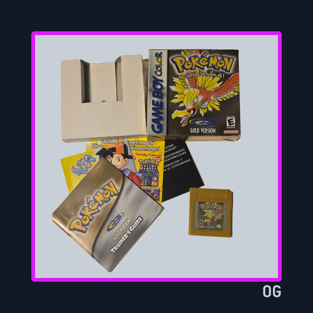 Pokémon Gold - Game Boy Color