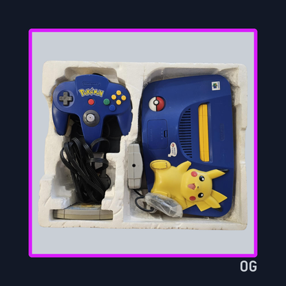 Nintendo 64 Pikachu Edition - Nintendo 64