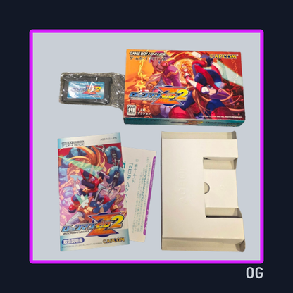 Mega Man Zero 1–4 ver JP (Complete Set) – Game Boy Advance