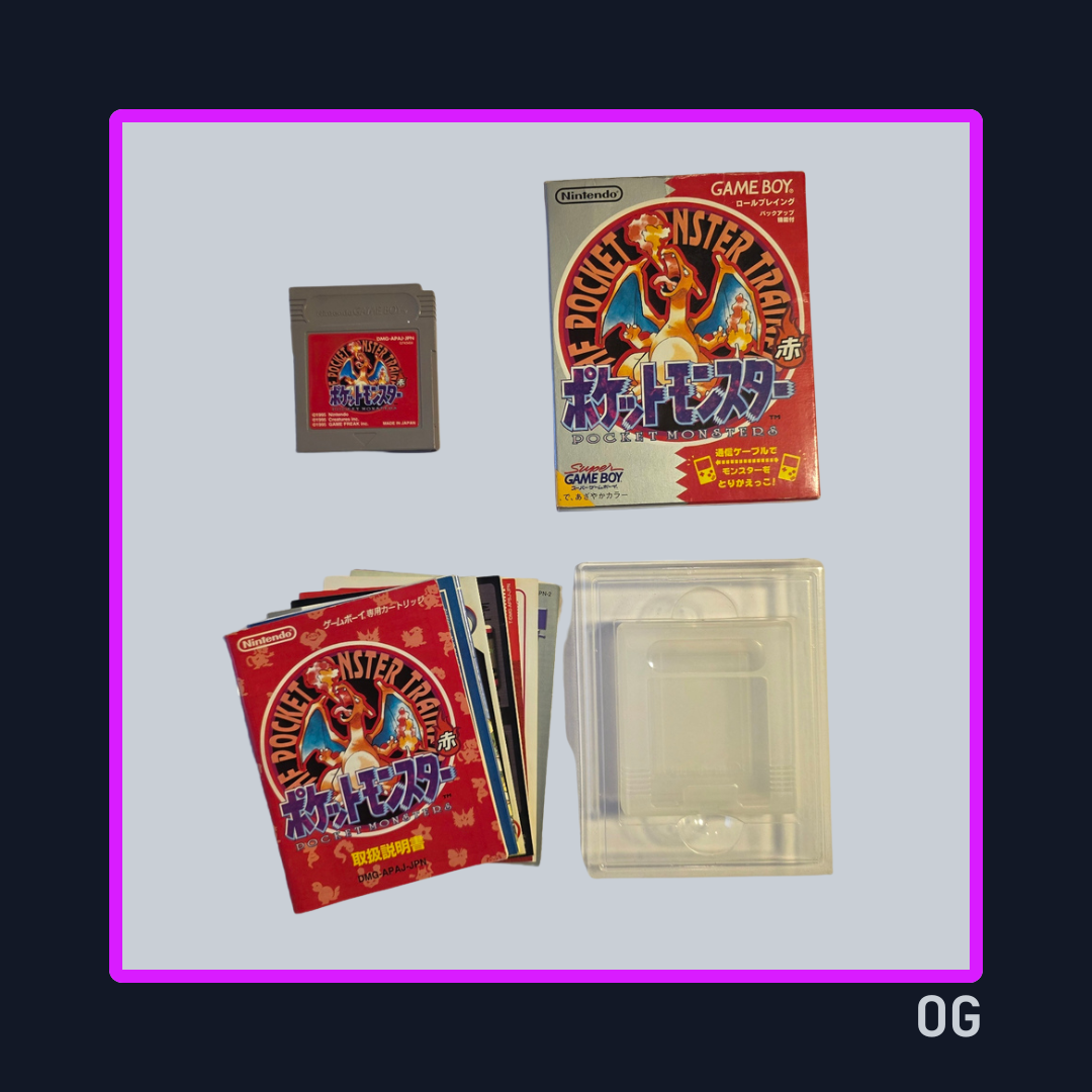 Pokemon Red ver JP – Game Boy