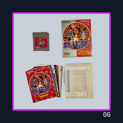Pokemon Red ver JP – Game Boy