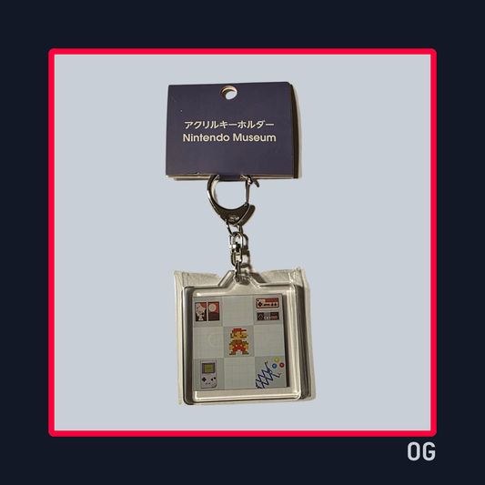 Llavero Logo Nintendo Museum - Exclusivos Nintendo Museum Japón