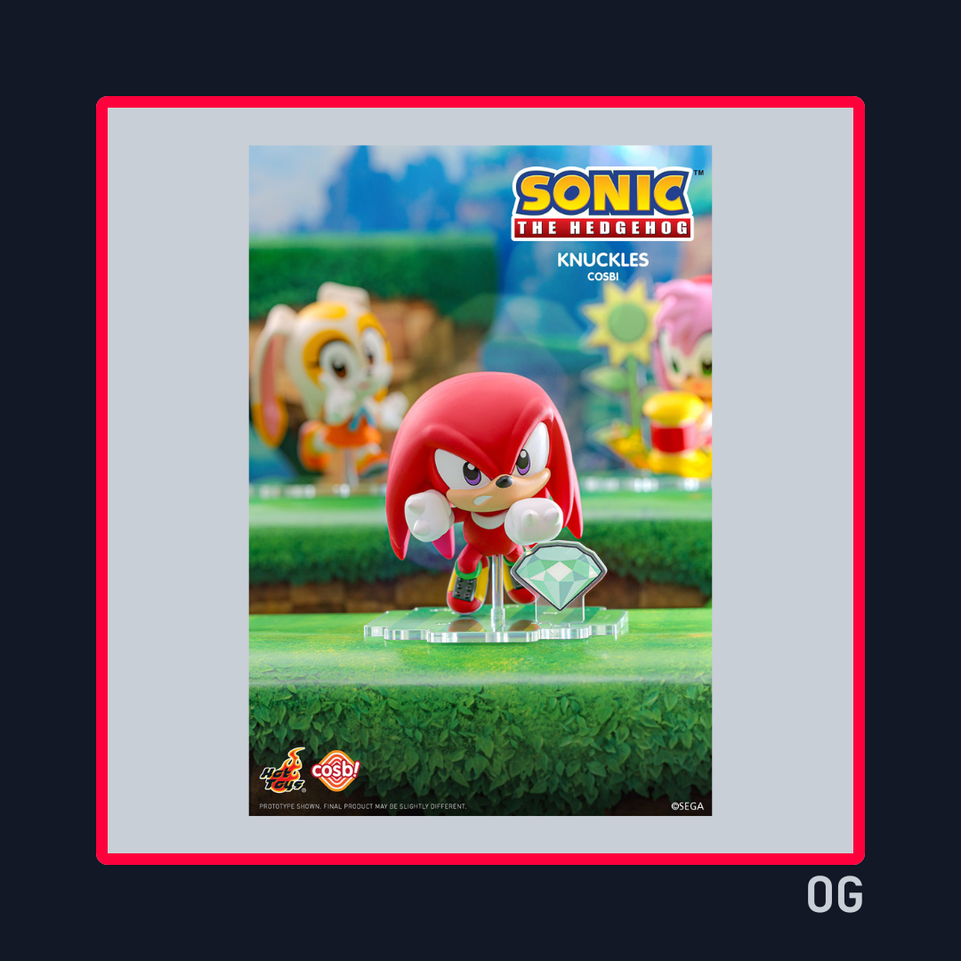 Sonic The Hedgehog Blind Box Cosbi Collection - Hot Toys