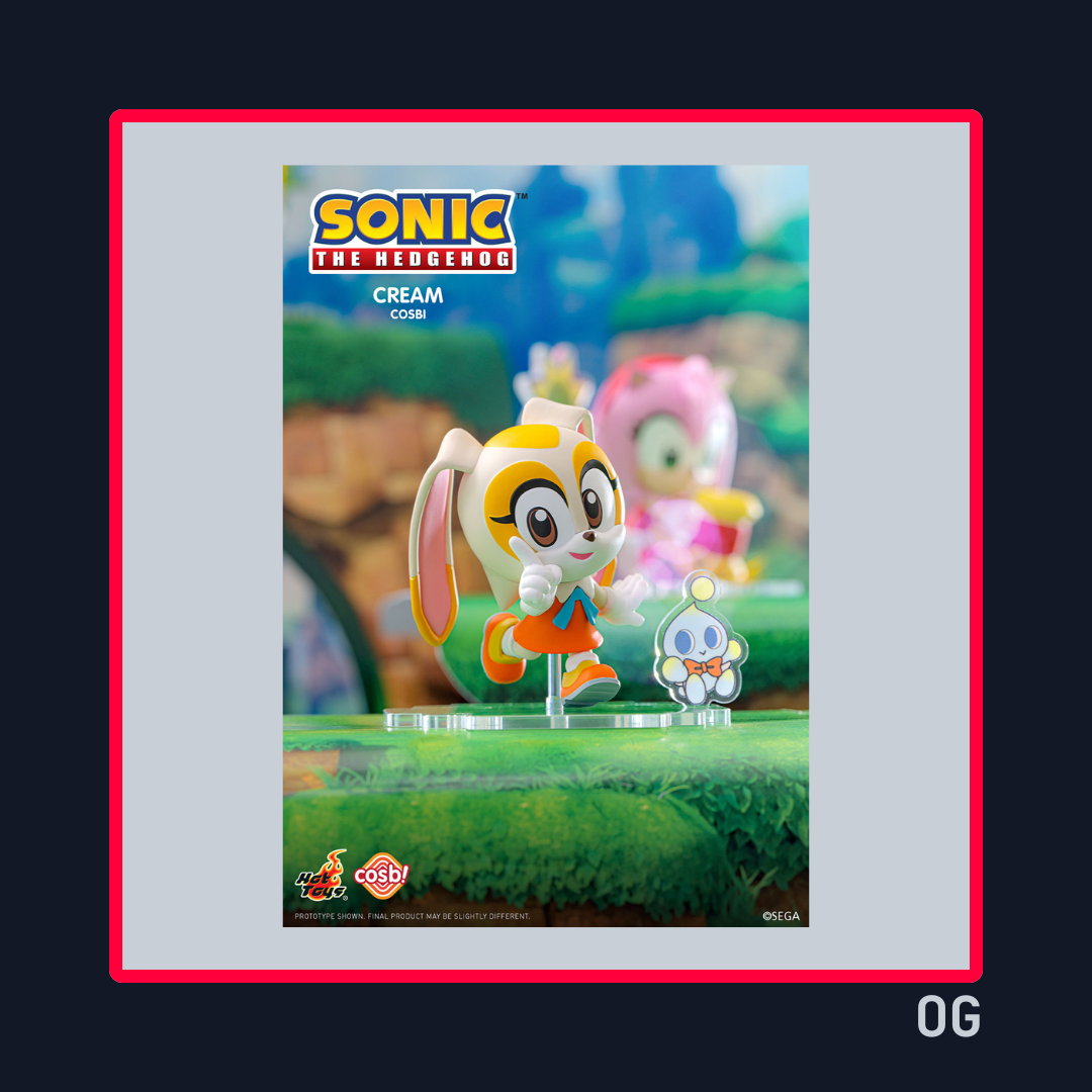 Sonic The Hedgehog Blind Box Cosbi Collection - Hot Toys