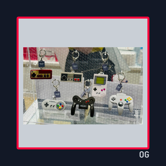 Llavero Controles/Handhelds Blind Box - Exclusivos Nintendo Museum Japón