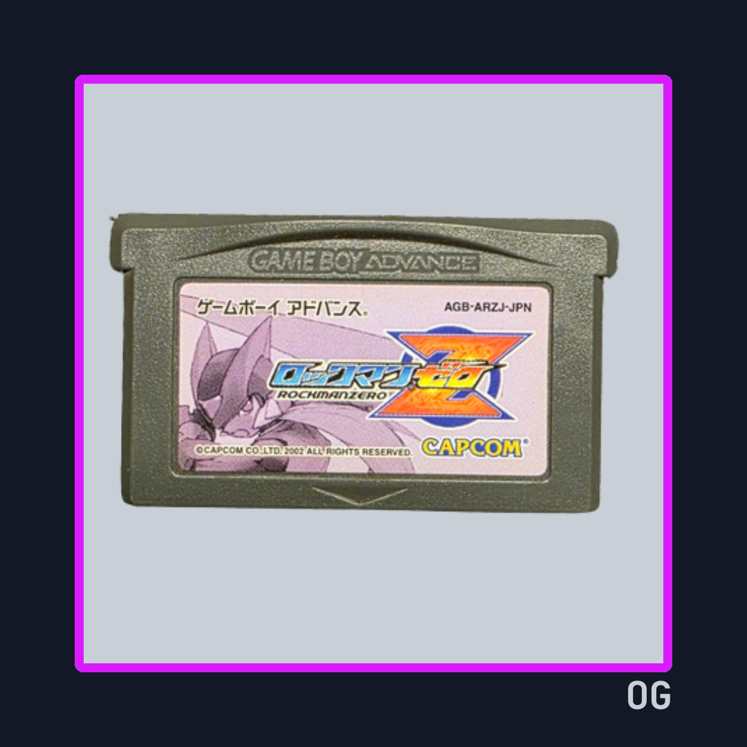 Mega Man Zero 1–4 ver JP (Complete Set) – Game Boy Advance
