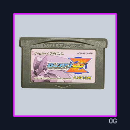 Mega Man Zero 1–4 ver JP (Complete Set) – Game Boy Advance