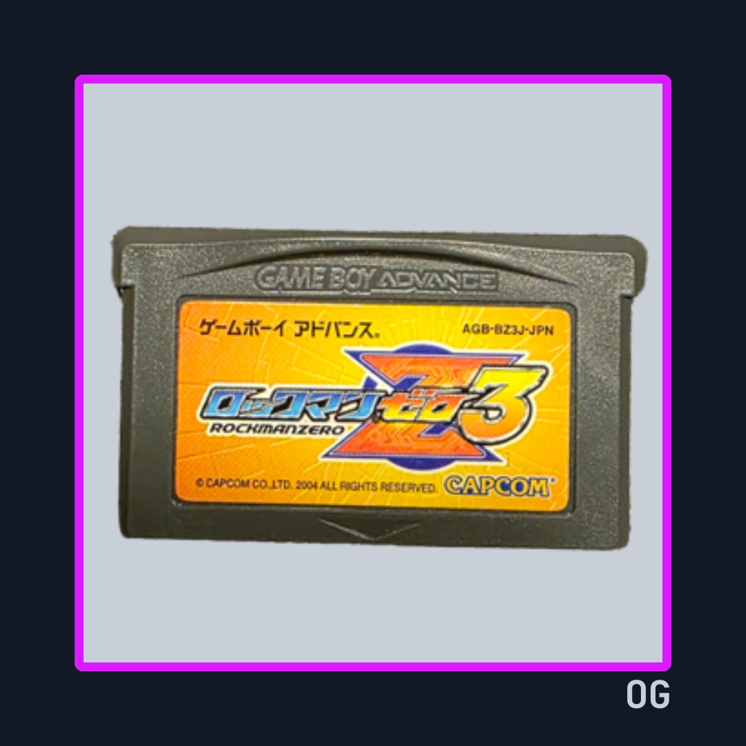 Mega Man Zero 1–4 ver JP (Complete Set) – Game Boy Advance
