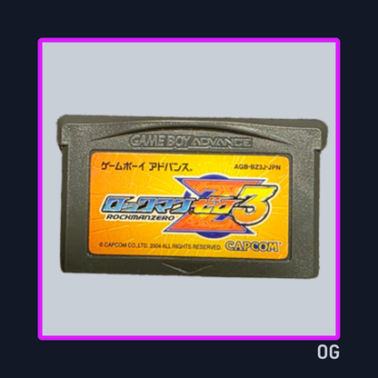 Mega Man Zero 1–4 ver JP (Complete Set) – Game Boy Advance