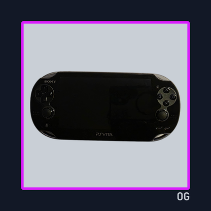 Playstation Vita 3G / Wifi Crystal Black - Sony PS Vita