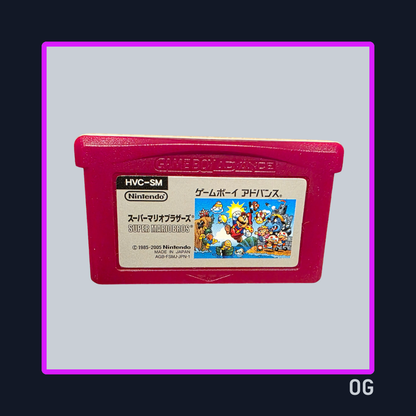 Famicom Mini 01 Super Mario Bros  Happy Mario 20th Anniversary -Game Boy Advance