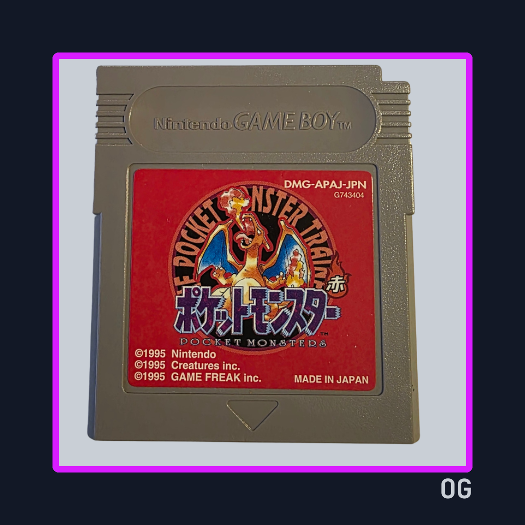 Pokemon Red ver JP – Game Boy