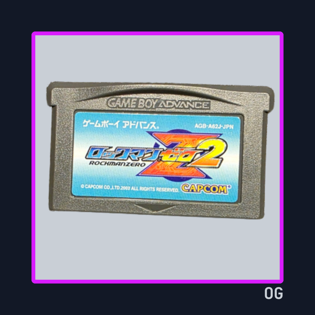 Mega Man Zero 1–4 ver JP (Complete Set) – Game Boy Advance