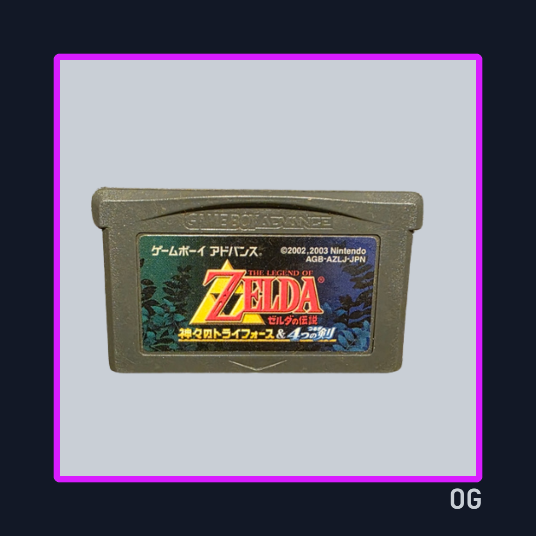 The Legend of Zelda: A Link to the Past & Four Swords ver JP - Game Boy Advance