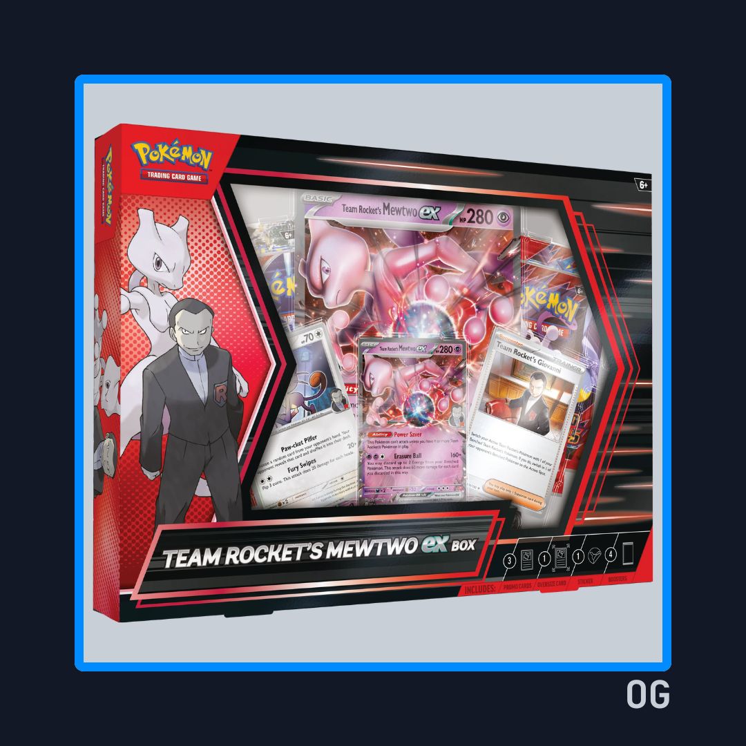 Team Rocket's Mewtwo ex Box