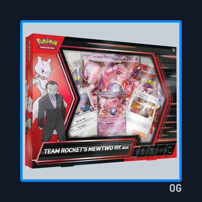 Team Rocket's Mewtwo ex Box
