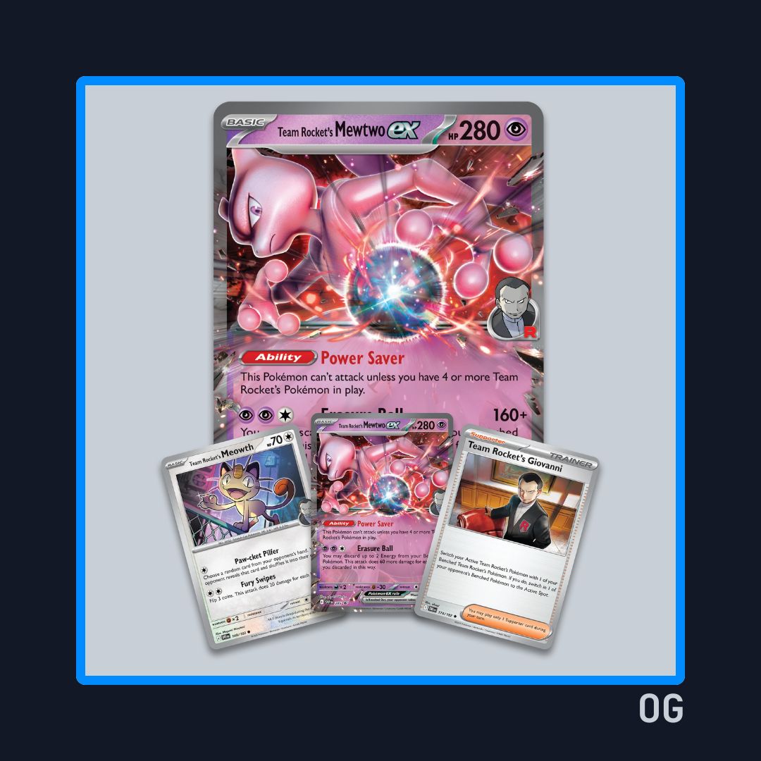 Team Rocket's Mewtwo ex Box