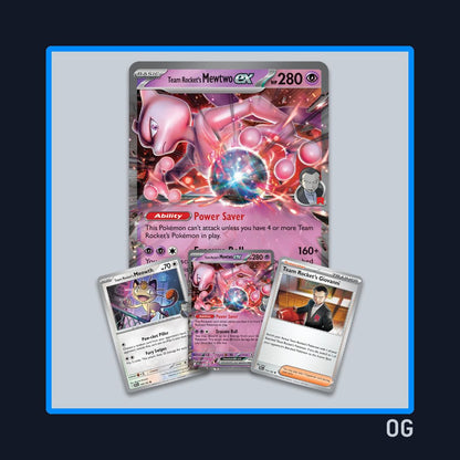 Team Rocket's Mewtwo ex Box