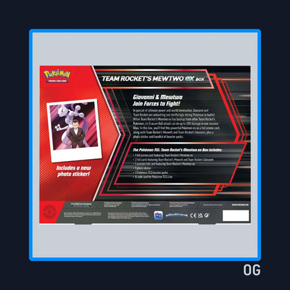 Team Rocket's Mewtwo ex Box