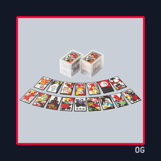 Cartas Hanafuda Mario (Black) - Nintendo Japón