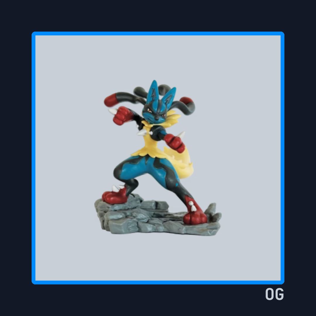 Mega Lucario ex Figure Collection