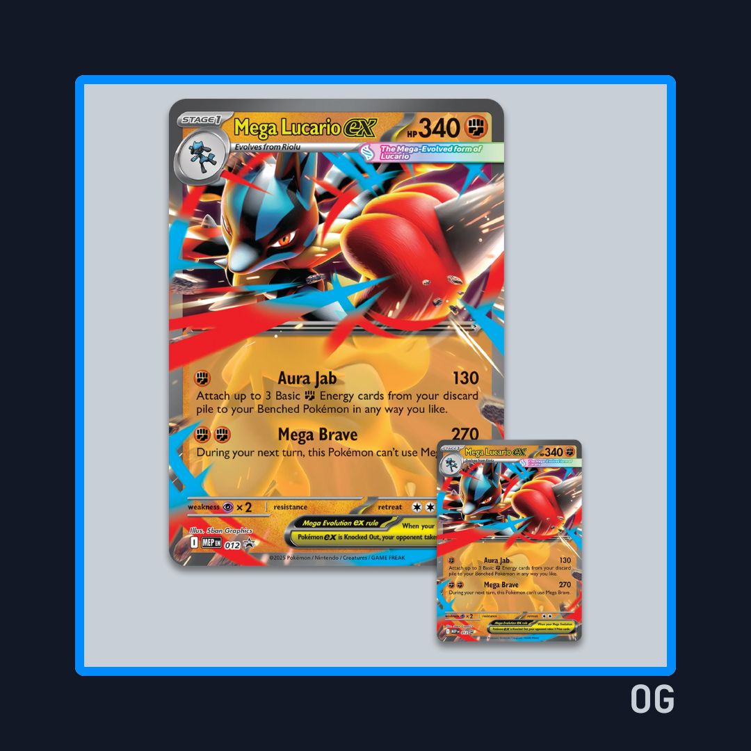 Mega Lucario ex Figure Collection