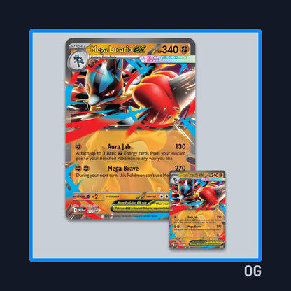 Mega Lucario ex Figure Collection