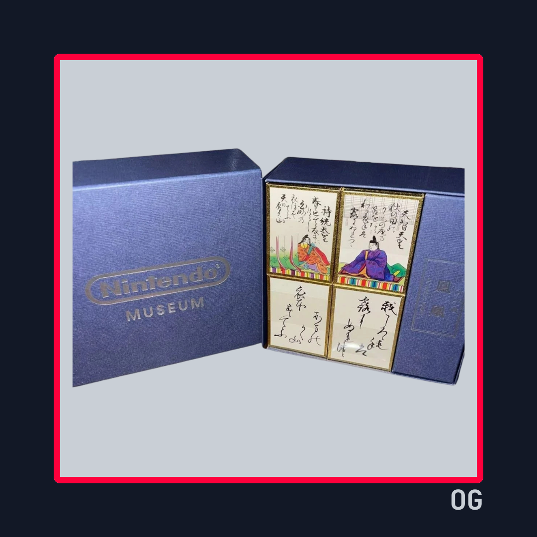 Juego de cartas Hyakunin Issho Hō-ō - Exclusivos Nintendo Museum Japón