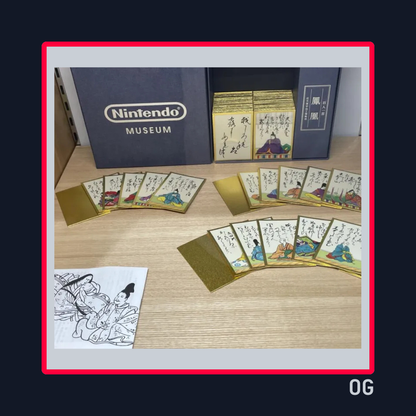 Juego de cartas Hyakunin Issho Hō-ō - Exclusivos Nintendo Museum Japón