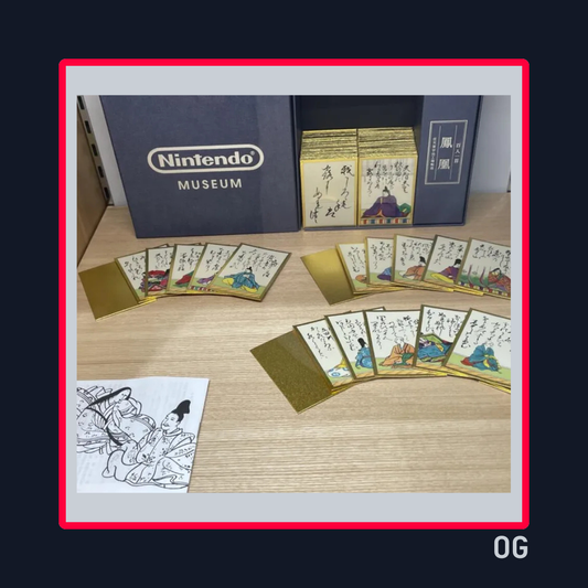 Juego de cartas Hyakunin Issho Hō-ō - Exclusivos Nintendo Museum Japón