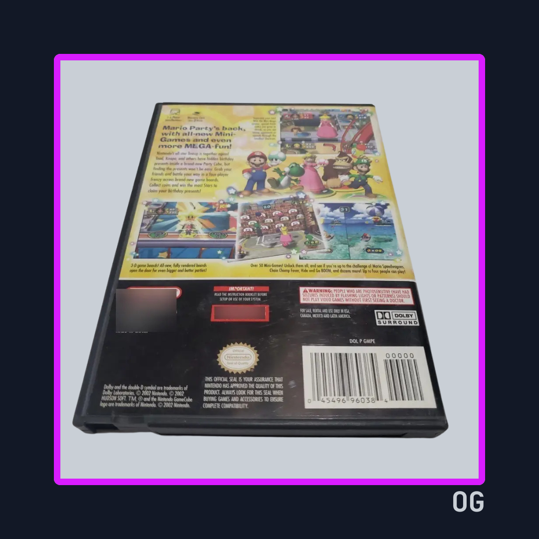 Mario Party 4 - Nintendo Gamecube
