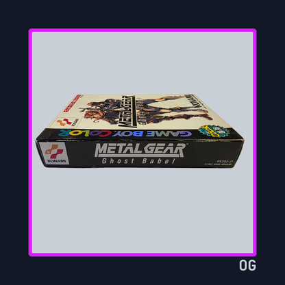Metal Gear Solid (Ghost Babel ver JP) – Game Boy Color