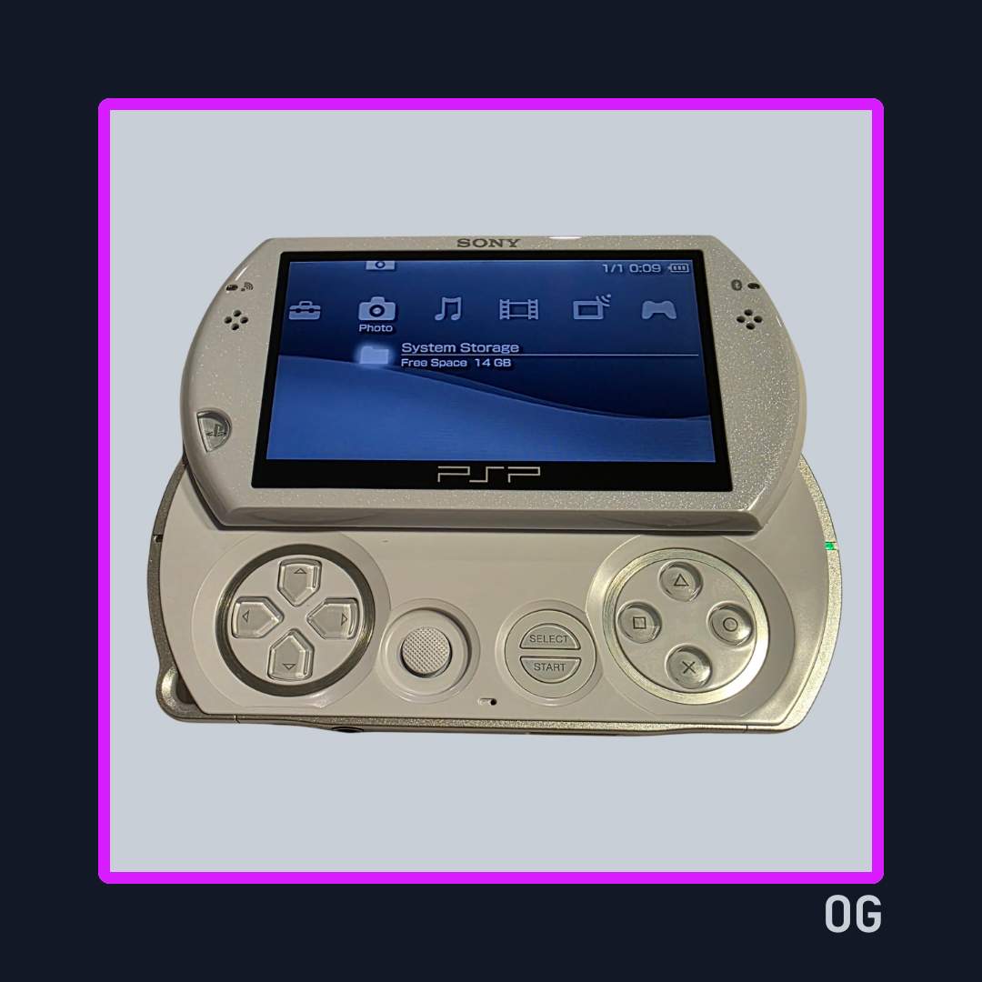 Playstation Portable Go Pearl White 16 GB - Sony PSP