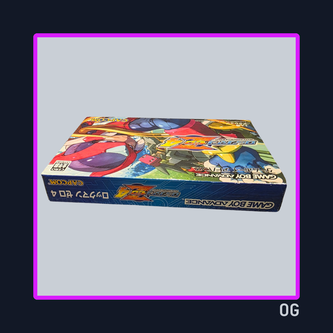 Mega Man Zero 1–4 ver JP (Complete Set) – Game Boy Advance