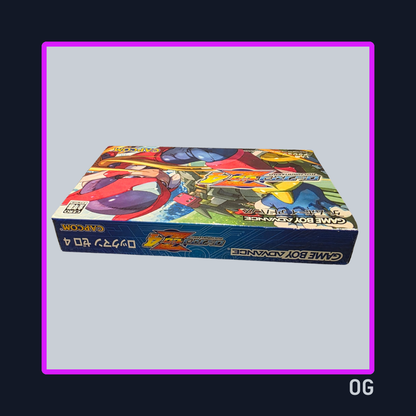 Mega Man Zero 1–4 ver JP (Complete Set) – Game Boy Advance