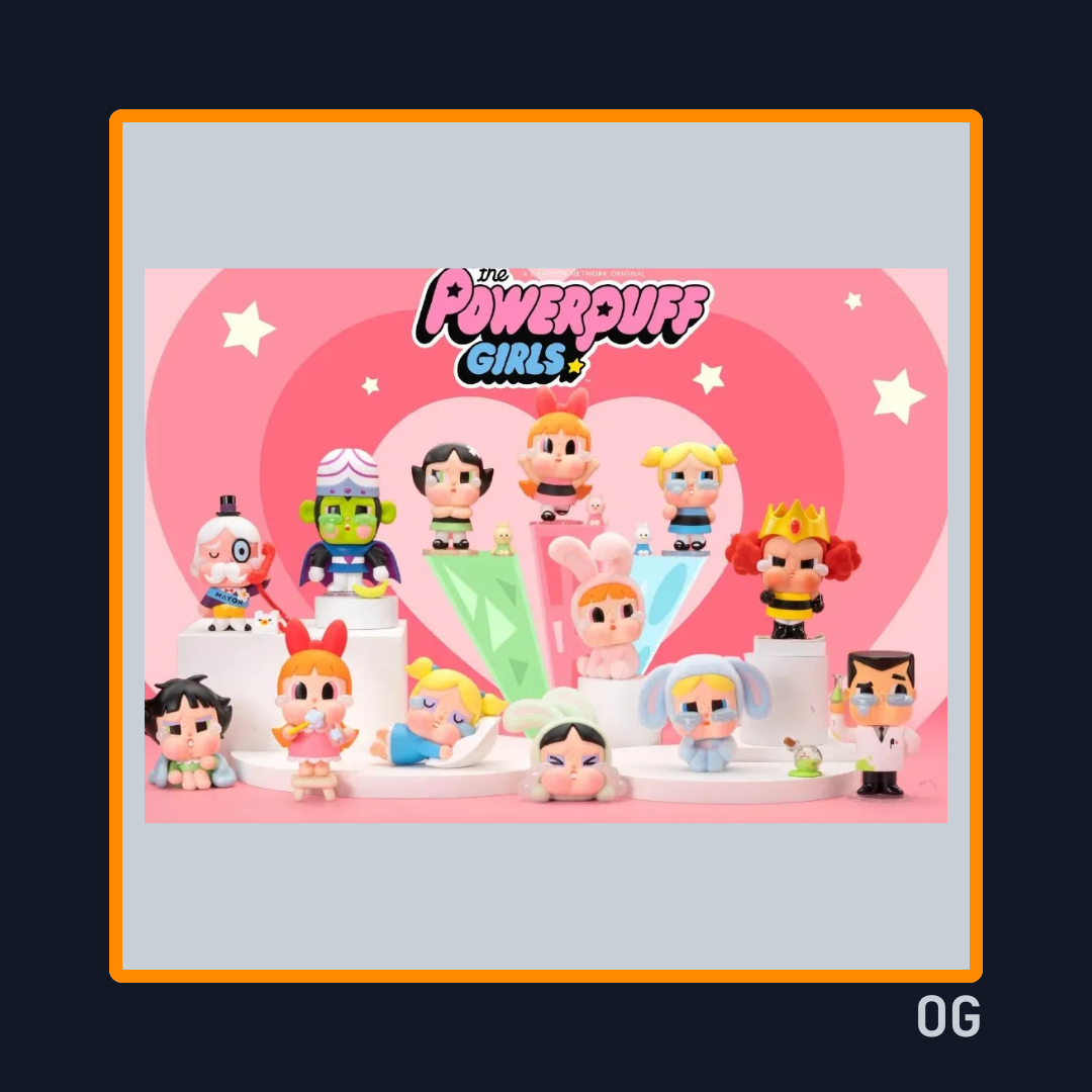 Crybaby x The Powerpuff Girls Blind Box - POP MART