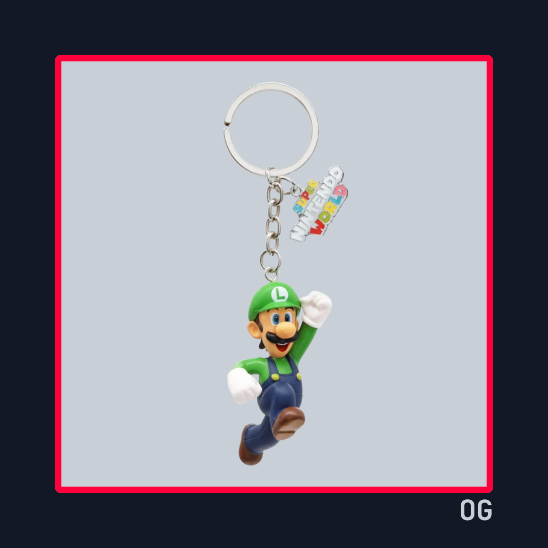 Llavero Personajes Super Mario Bros - Super Nintendo World
