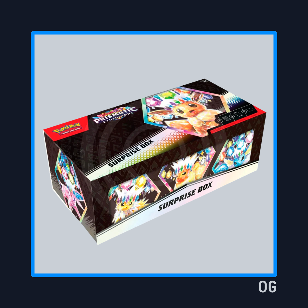 Prismatic Evolutions Surprise Box