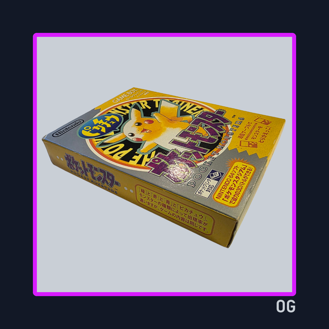 Pokemon Yellow ver JP – Game Boy