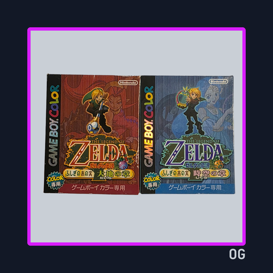 The Legend of Zelda: Oracle of Ages & Oracle of Seasons (Bundle) ver JP – Game Boy Color