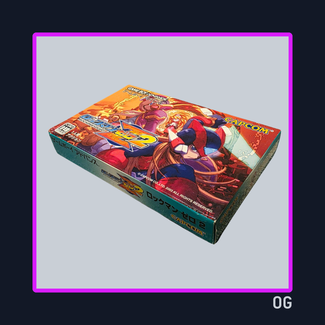 Mega Man Zero 1–4 ver JP (Complete Set) – Game Boy Advance