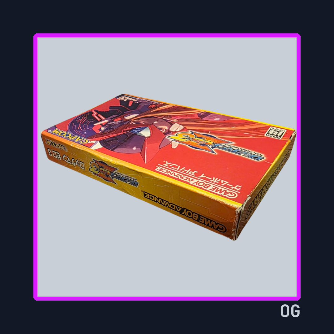 Mega Man Zero 1–4 ver JP (Complete Set) – Game Boy Advance