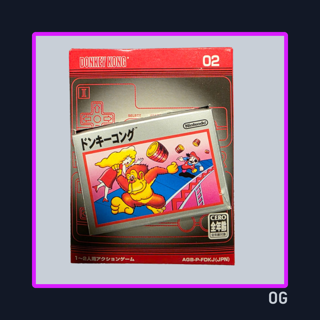 Famicom Mini 02 Donkey Kong -Game Boy Advance