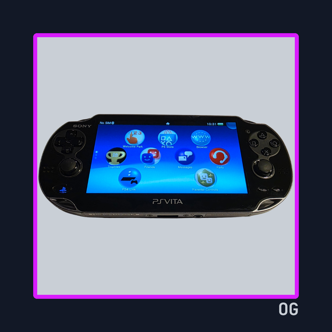Playstation Vita 3G / Wifi Crystal Black - Sony PS Vita