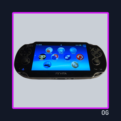 Playstation Vita 3G / Wifi Crystal Black - Sony PS Vita