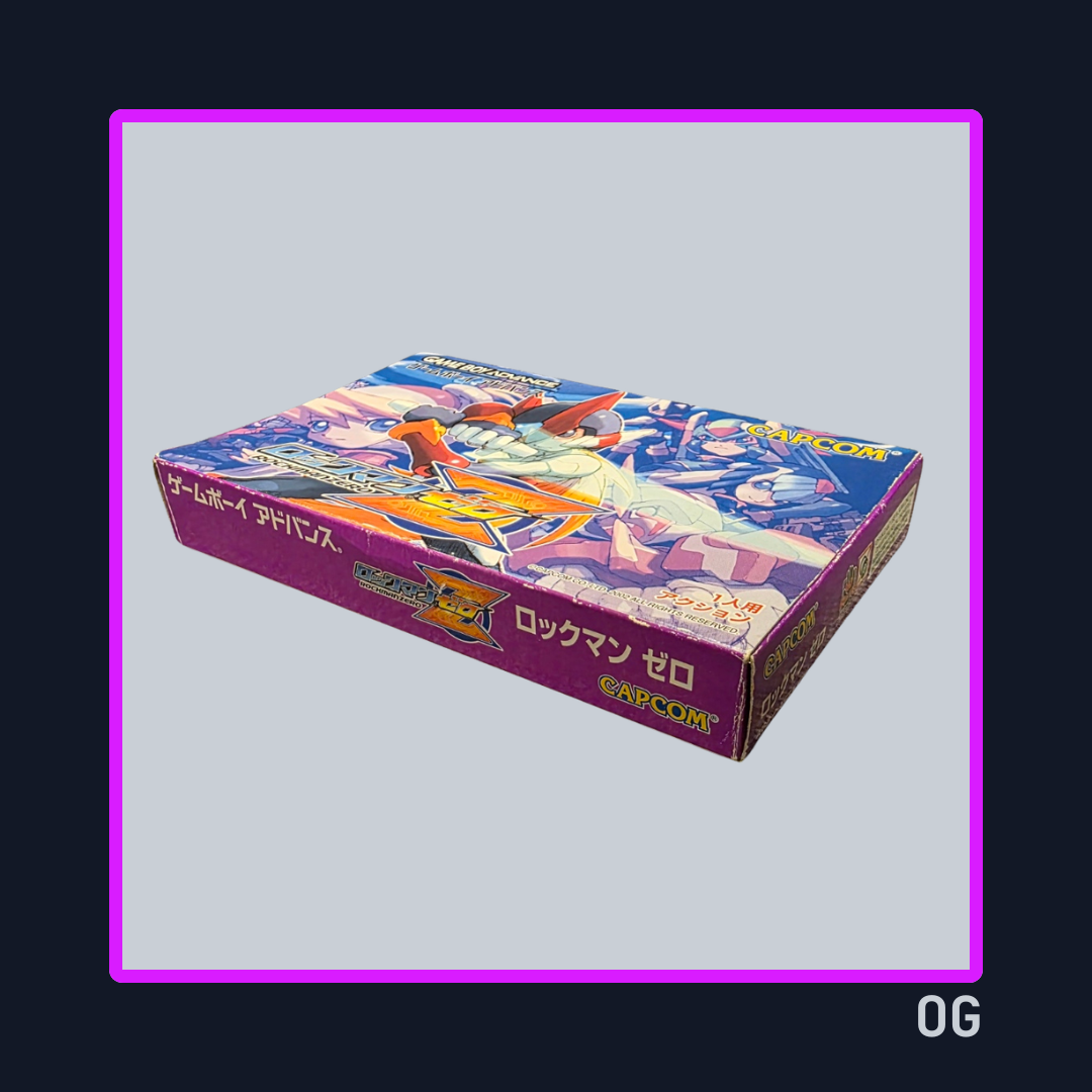 Mega Man Zero 1–4 ver JP (Complete Set) – Game Boy Advance
