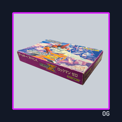 Mega Man Zero 1–4 ver JP (Complete Set) – Game Boy Advance