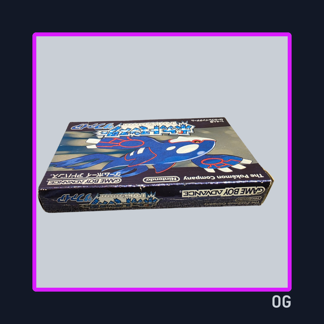 Pokémon Sapphire ver JP - Game Boy Advance