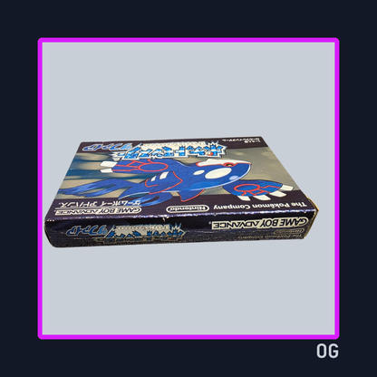 Pokémon Sapphire ver JP - Game Boy Advance